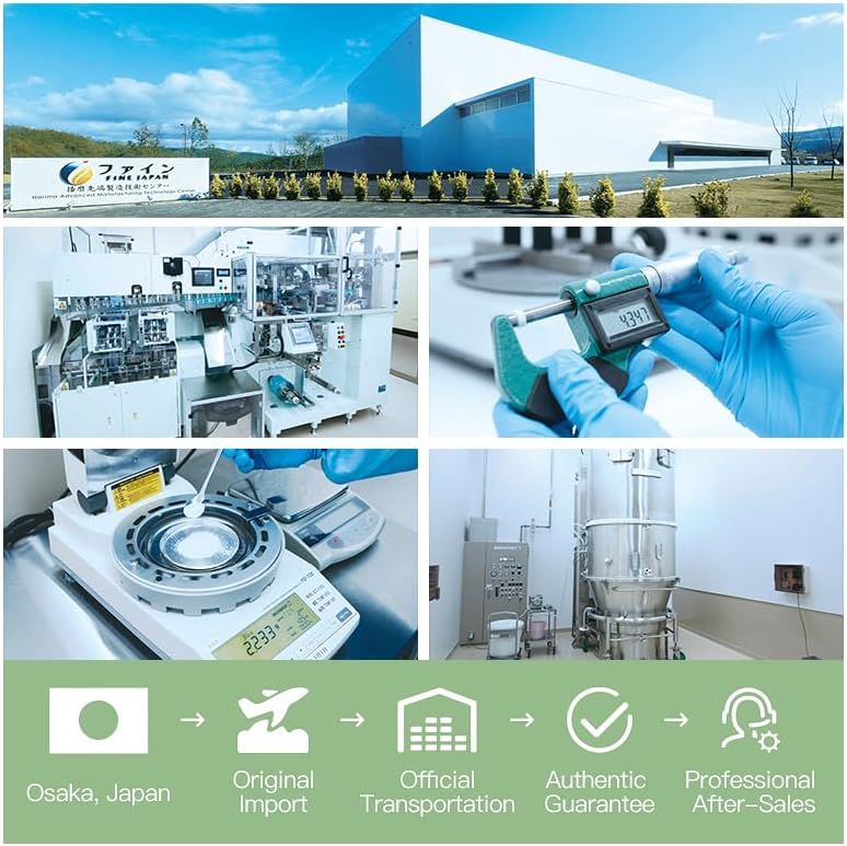 Nattokinase 3300FU - Moromi Vinegar Powder, Quercetin, DHA and EPA, Non-GMO 30g, 120 Tablets (Prime Collection) by FINE JAPAN