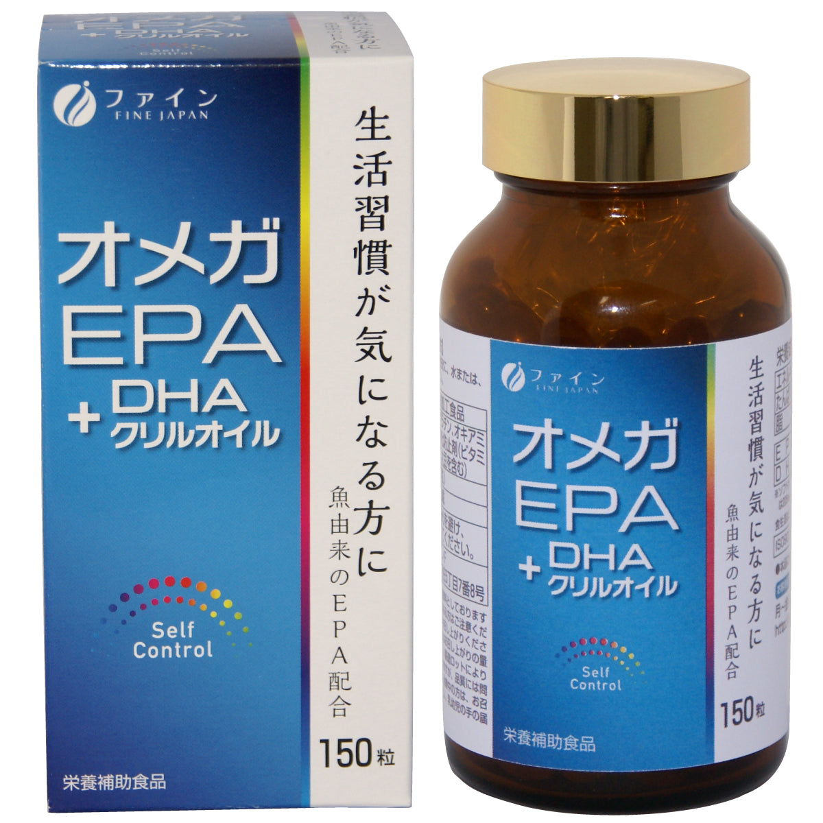 Premium EPA & DHA Omega-3 Supplement for Daily Wellness by FINE JAPAN