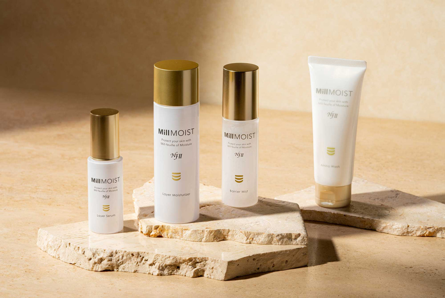 Millmoist Layer Moisturizer (140 mL) कॉस्मेटिक उत्पाद, नैनो फाइन जापान