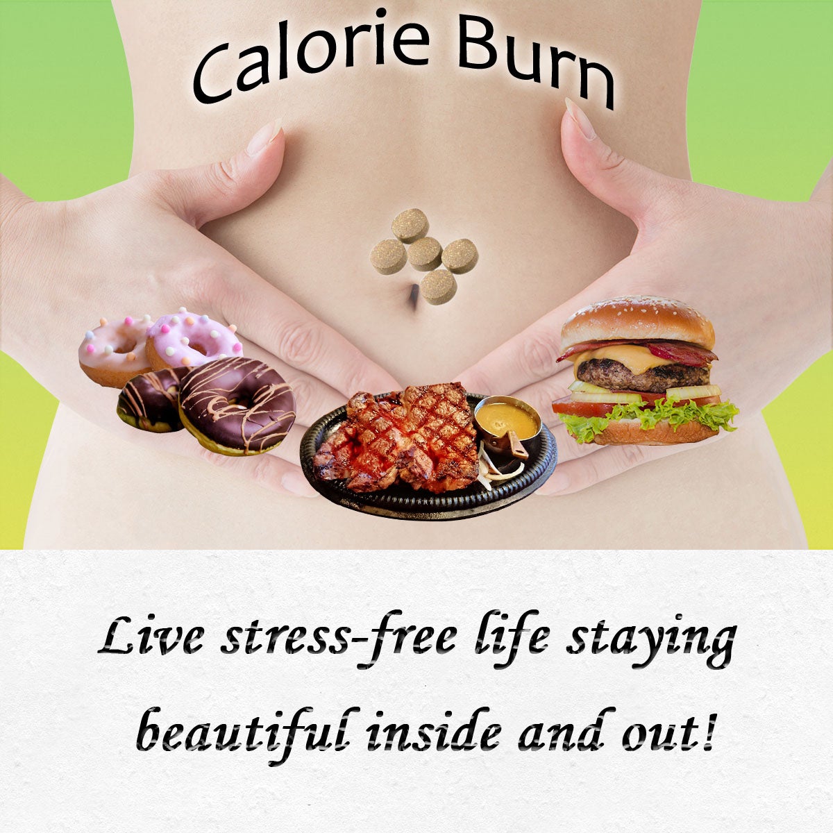 Diet Pills, Calorie Burn (400 mgÁE0 Capsules), FINEJAPAN Fine Japan