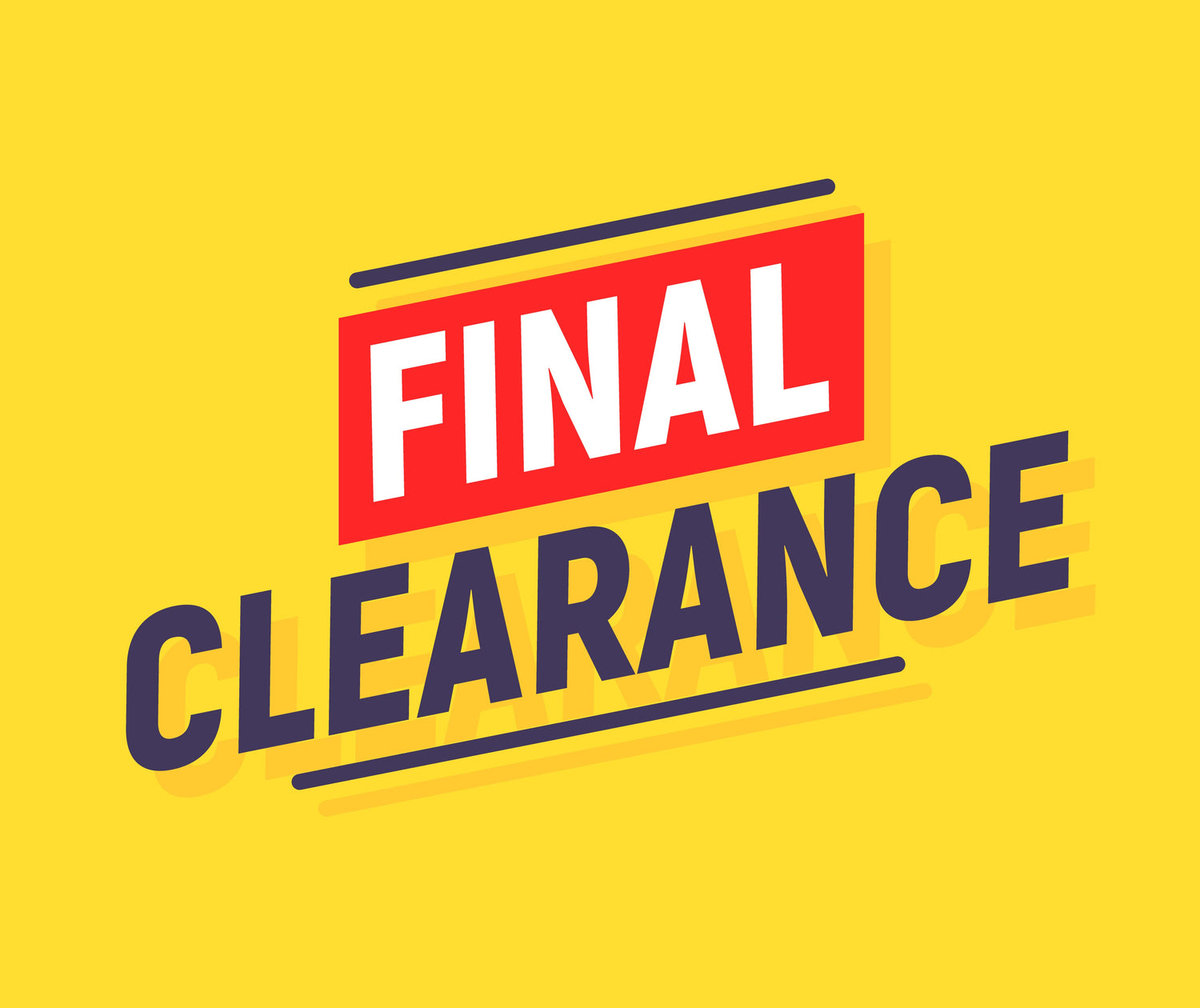 Clearance Sale