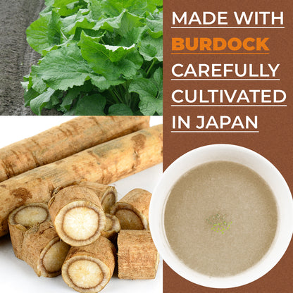 Vegan Burdock Soup - Non-GMO, Allergen-Free, Vegetarian Soup (1-Pack, 5 Servings) by FINE JAPAN