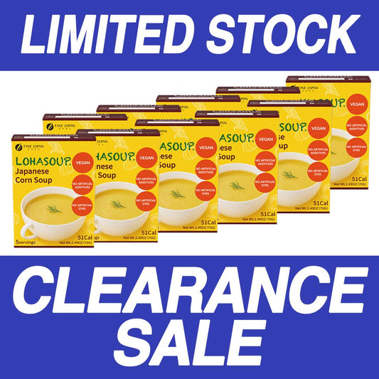 Creamy Japanese Corn Soup – Plant-Based & Allergen-Free Set of 10 by FINE JAPAN