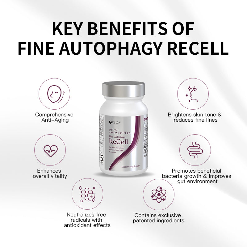 FINE Autophagy ReCell – 90 Capsules (33.3 g) by FINE JAPAN