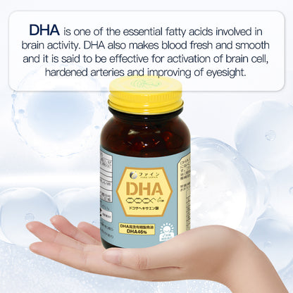 DHA Docosahexaenoic Acid (150 Capsules) by FINE JAPAN