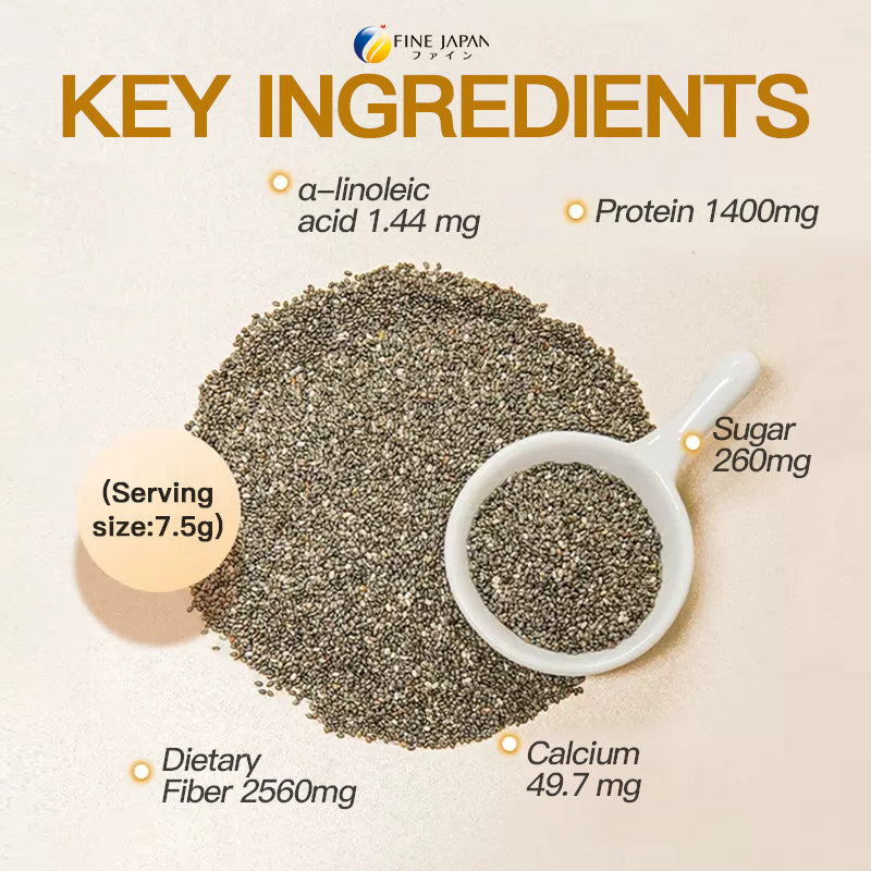 SUPERFOOD Chia Seeds (300g) by FINE JAPAN