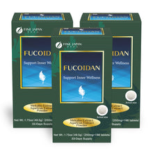 Fine Fucoidan Mekabu and Agaricus Extract (198 Tablets) Set of 3 by FINE JAPAN