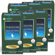 Fine Fucoidan Mekabu and Agaricus Extract (198 Tablets) Set of 6 by FINE JAPAN