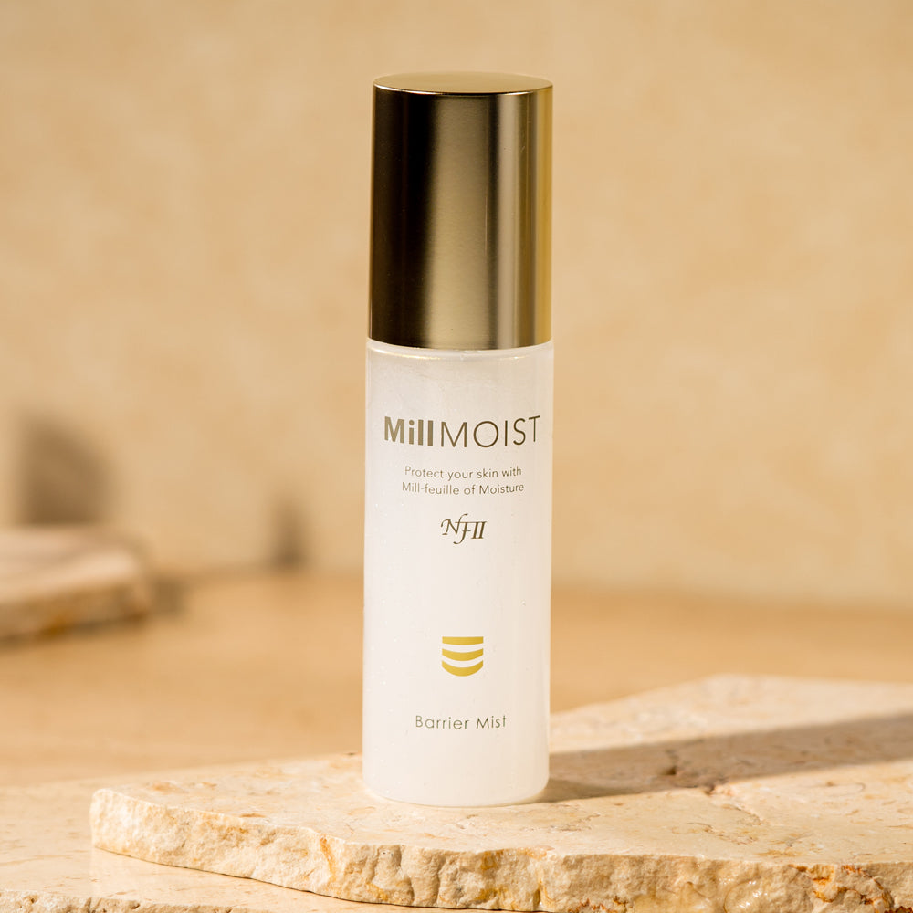 Millmoist Hydration Routine Set | Lotion, Serum & Barrier Mist for Dry & Sensitive Skin by Nano FINE JAPAN