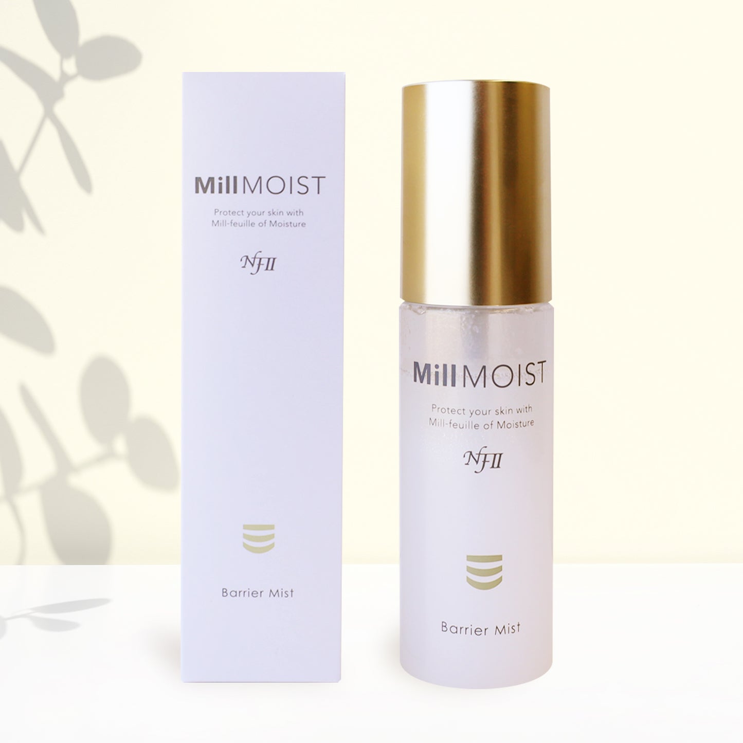 Millmoist Barrier Mist – Hydrating Microbiome Facial Mist for Dry & Sensitive Skin by Nano FINE JAPAN