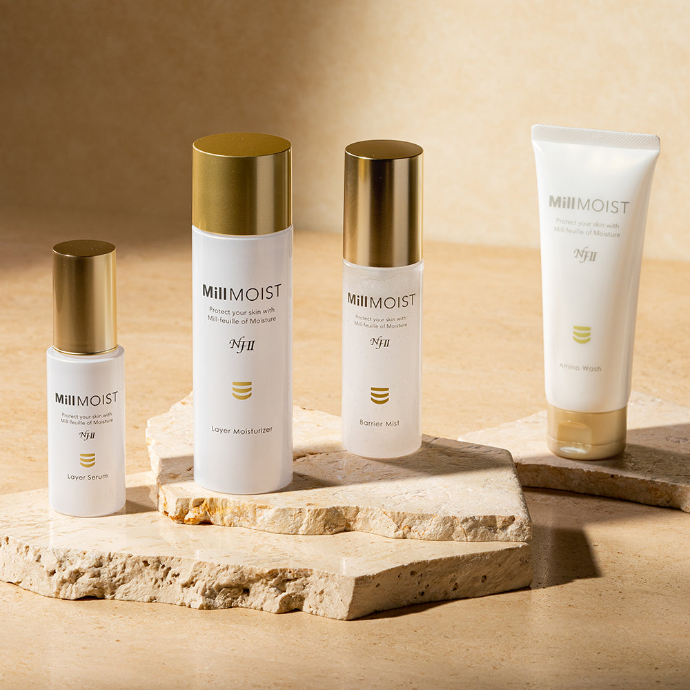 Millmoist Layer Lotion – Deep Hydration Toner with Ceramides & Niacinamide | Lightweight Moisturizer for Dry & Sensitive Skin by Nano FINE JAPAN