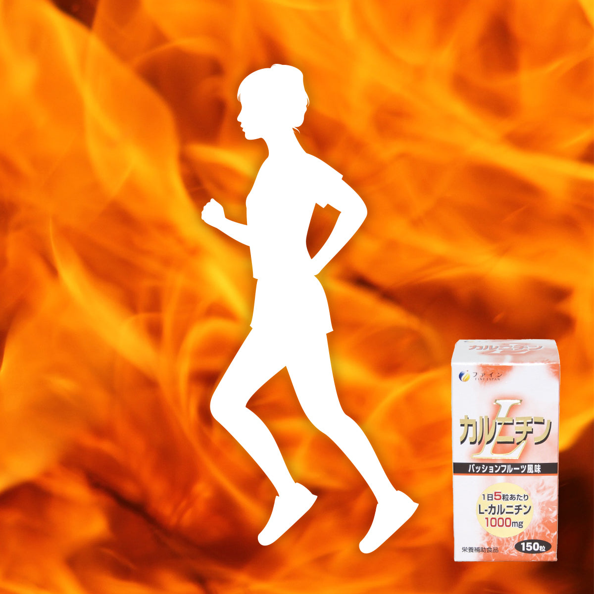 L-Carnitine Chewable Tablets (150 Tablets) – Fat Metabolism & Energy Support by FINE JAPAN