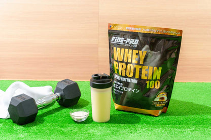 FINE-PRO Whey Protein Custard Pudding Flavor (1012g) by FINE JAPAN