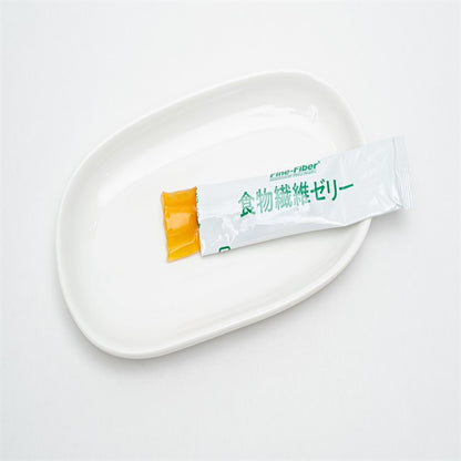 Fruit Jelly Fiber Stick – Low-Calorie Plant Fiber Snack, 20 Sticks (360g) by FINE JAPAN