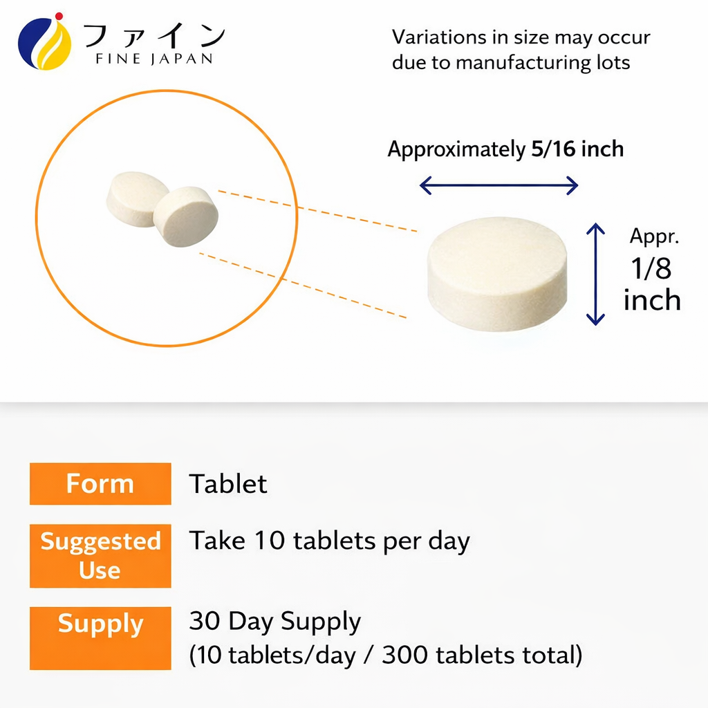 Premium Collagen Glucosamine Chondroitin, Undenatured type II collagen UC-Ⅱ by FINE JAPAN