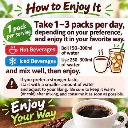 Green Tea Instant Diet Coffee – 30 Sachets
