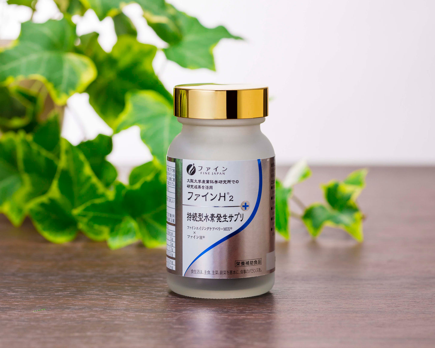 H2 Hydrogen Supplement Capsules – Antioxidant & Wellness Support, 60 by FINE JAPAN
