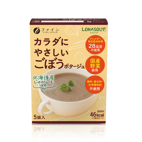 बर्डॉक सूप (5 सर्विंग्स), ठीक जापान