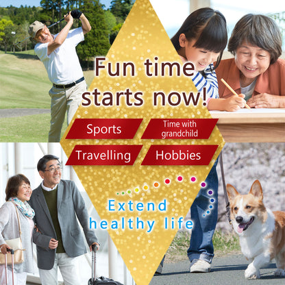 Glucosamine and Chondroitin Joint supplement (1500 Tablets) by FINE JAPAN