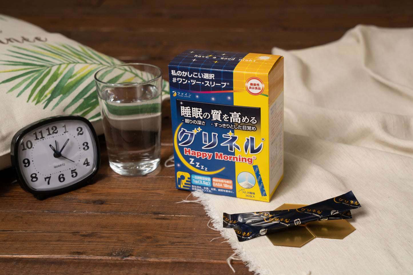 Grinel GABA [Foods with functional claims] Sleeping aid, Insomnia and stress relief 30 Sticks by FINE JAPAN