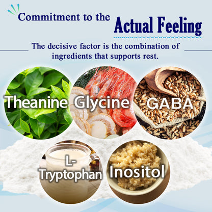 Fine Glycine 4000 with L-Theanine & GABA – Sleep Support & Stress Relief, 30 Sticks by FINE JAPAN