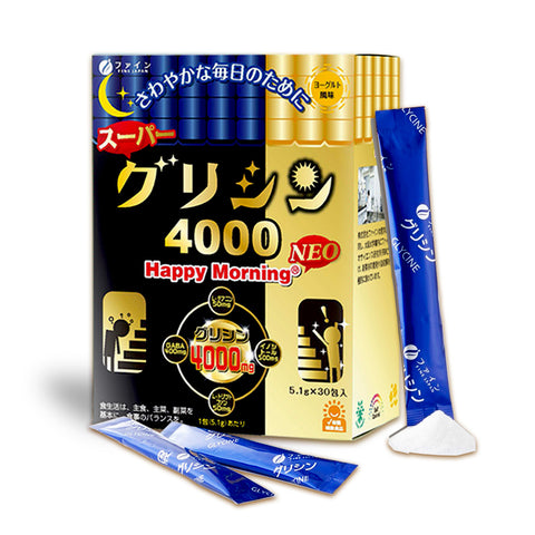 Fine Glycine 4000, L-Theanine GABA (30 Sticks), FINE JAPAN