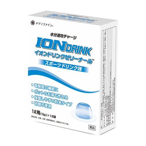आयन ड्रिंक जेली (12 पाउच), फाइन जापान