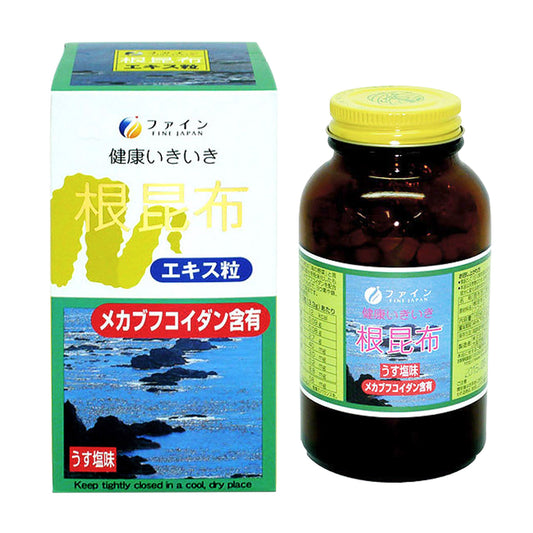 Kelp Root Extract Fucoidan Dietary Fibre (500 Tablets) by FINE JAPAN